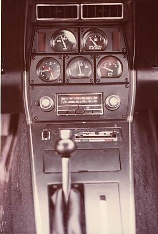 1979 Corvette Interior